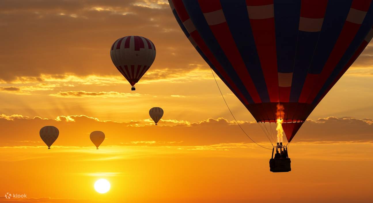 Đi khinh khí cầu ngắm cảnh Marrakech & Dãy núi Atlas