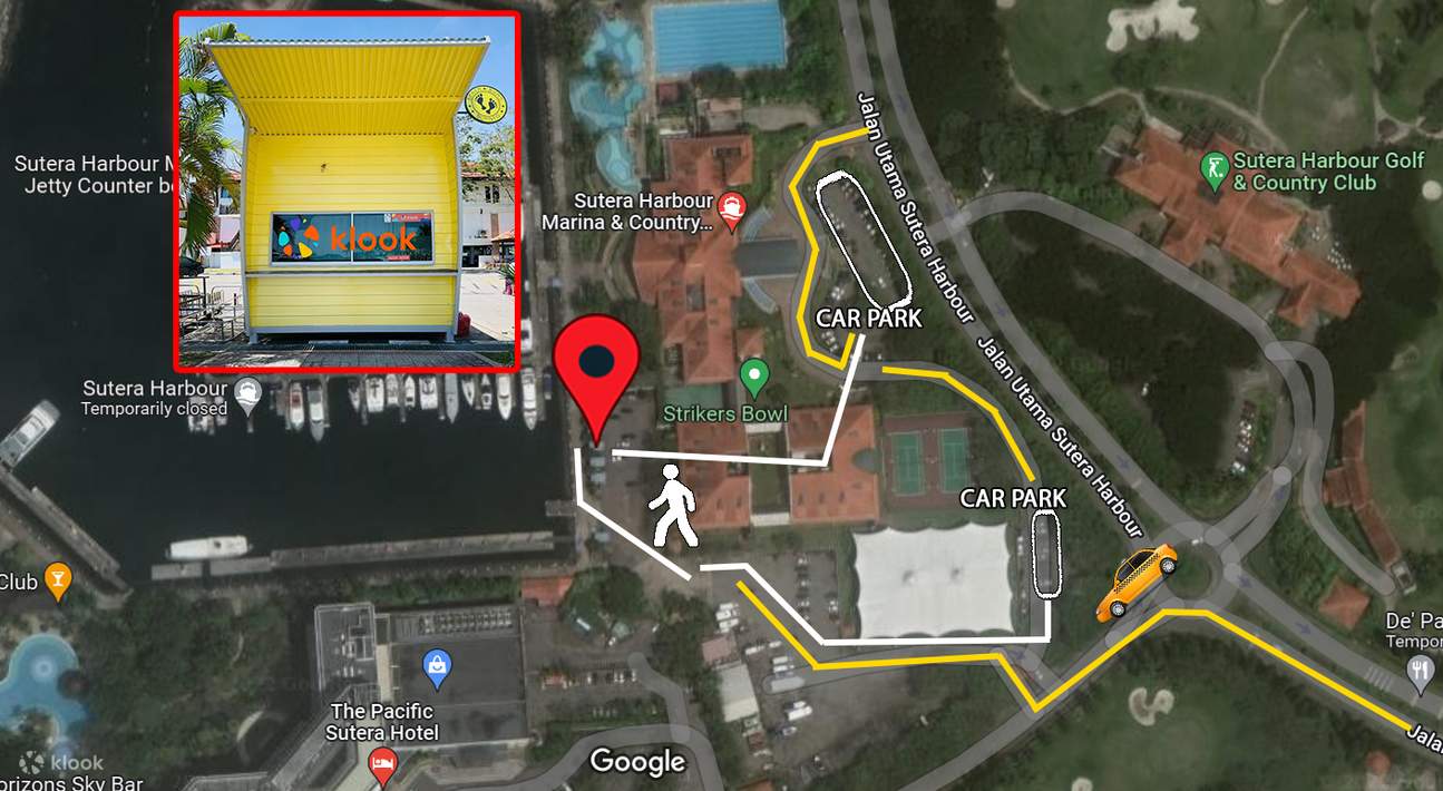 Sutera Harbour Marina Jetty - 萨比岛、马努干岛、马穆迪岛渡轮