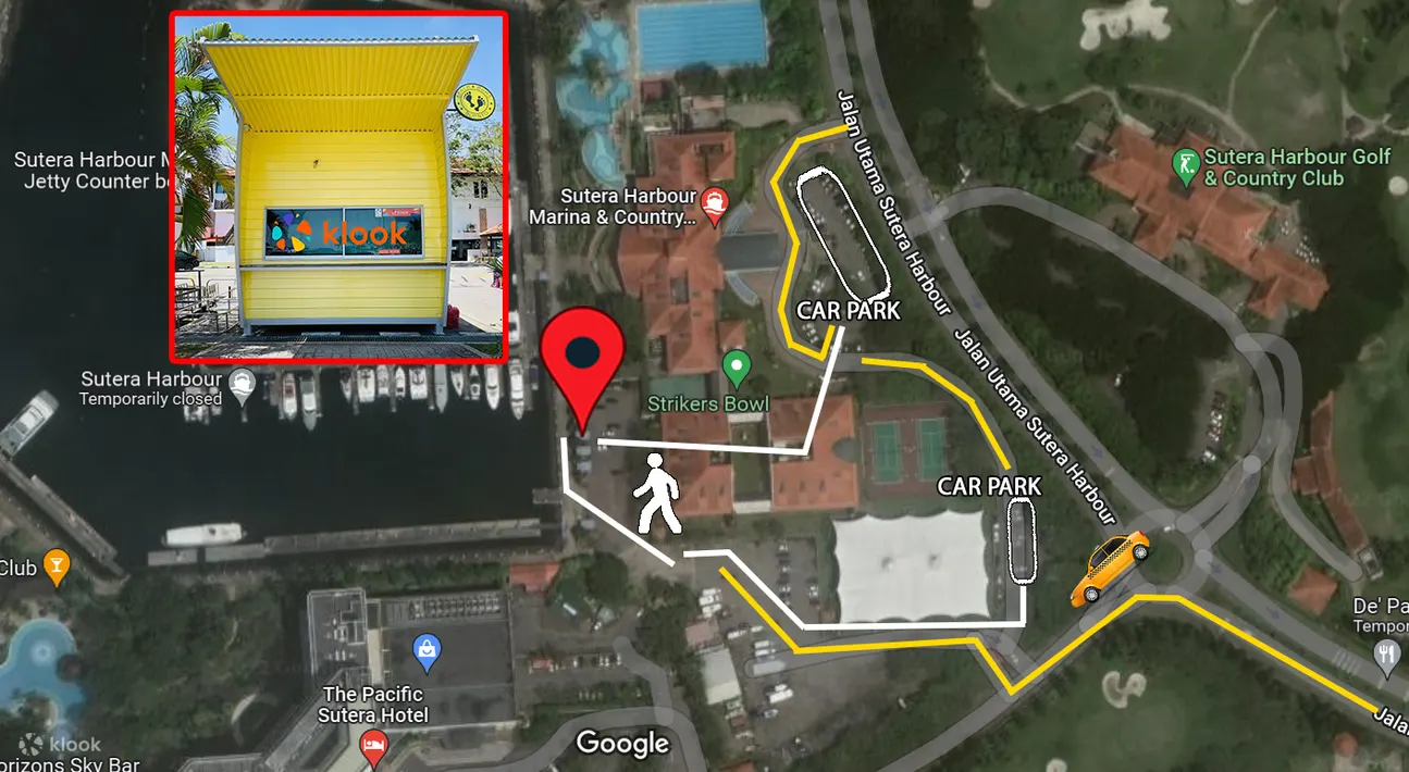 Sutera Harbour Marina Jetty - 萨比岛、马努干岛、马穆迪岛渡轮