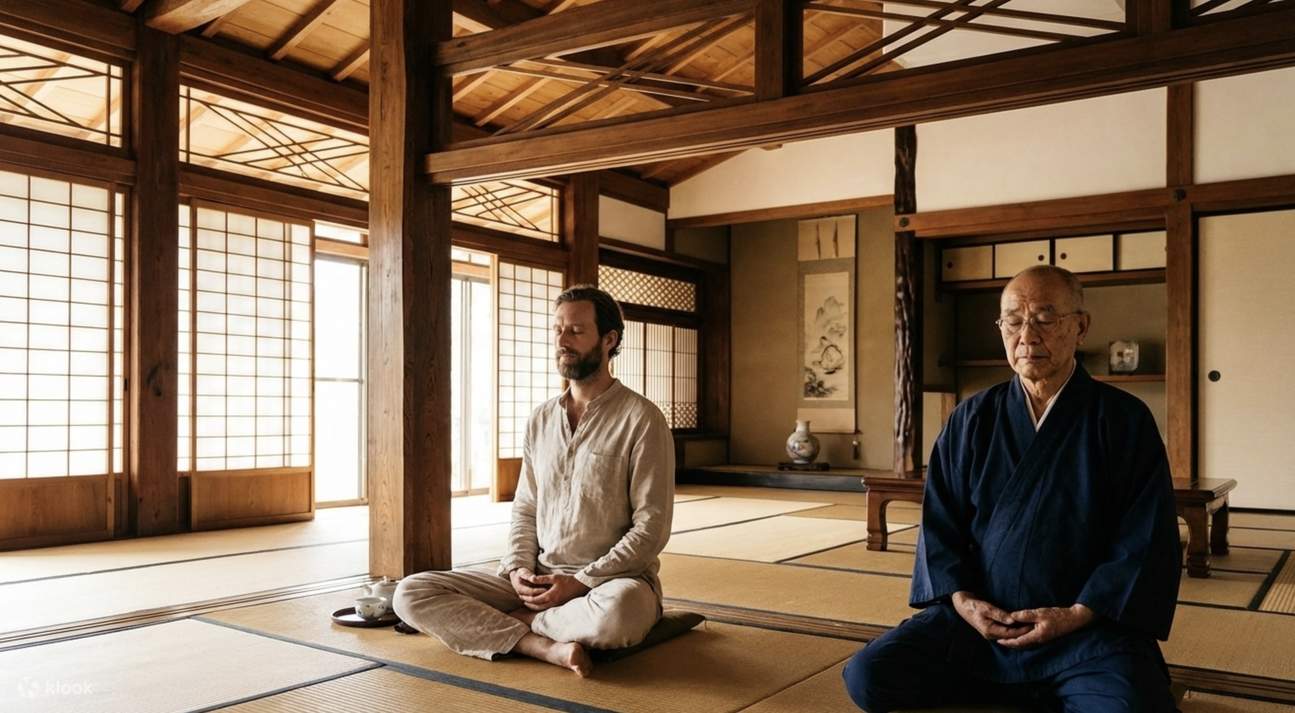 Experience Zen meditation in a quiet Japanese home in Kyoto. - Klook Canada