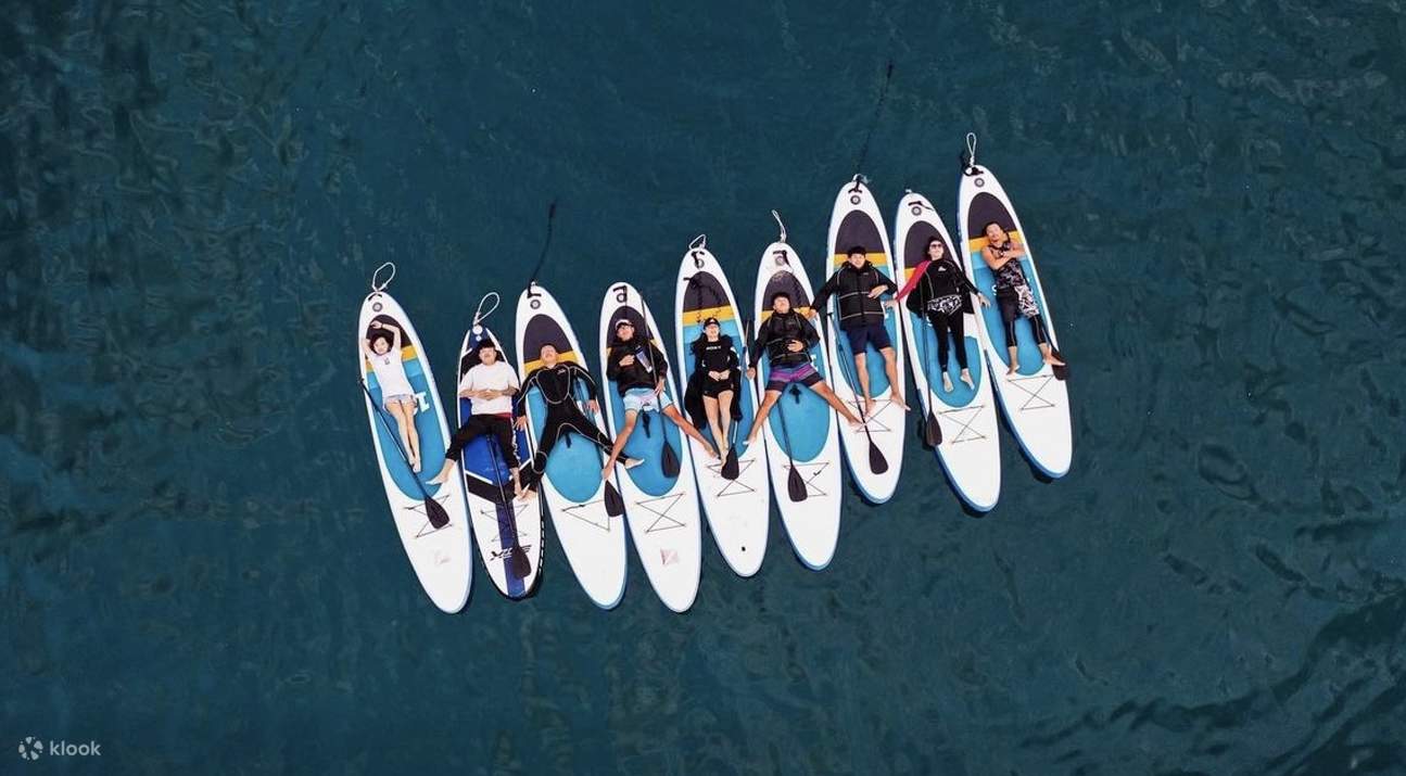 Penghu: Barco de plataforma marina Aihairen, canoa transparente, esnórquel SUP, explora la isla deshabitada