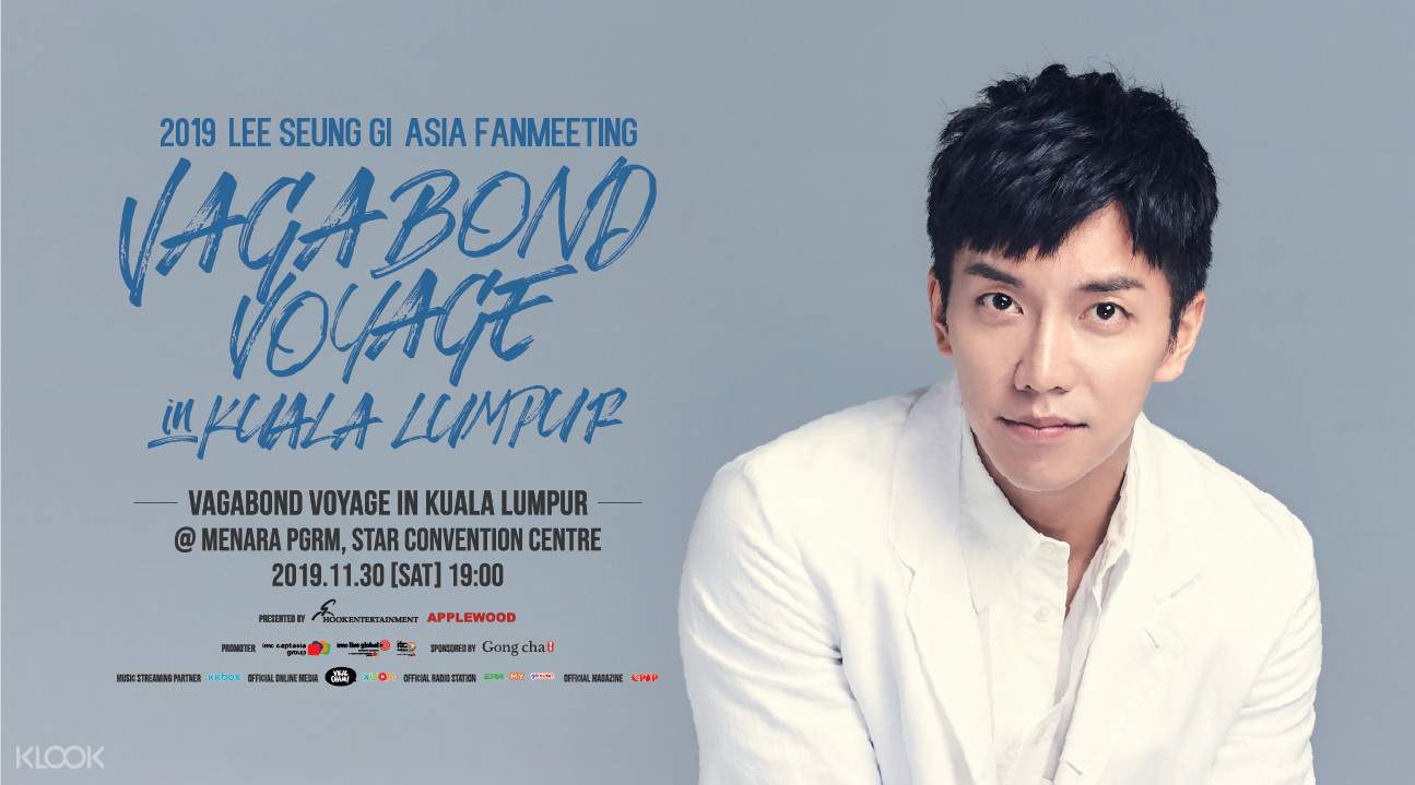 Lee Seung Gi Vagabond Voyage Kuala Lumpur Fan Meeting ...