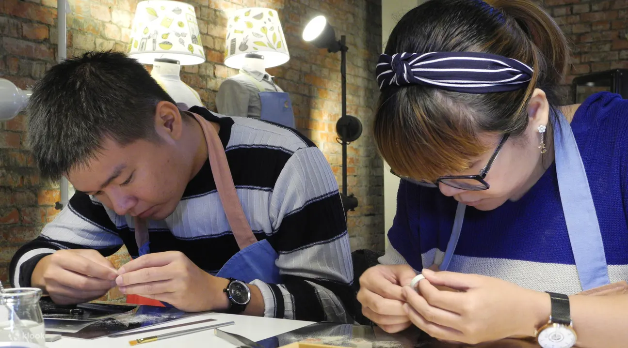 台北｜GIFTIE 全客制化文青银匠银饰手作课程