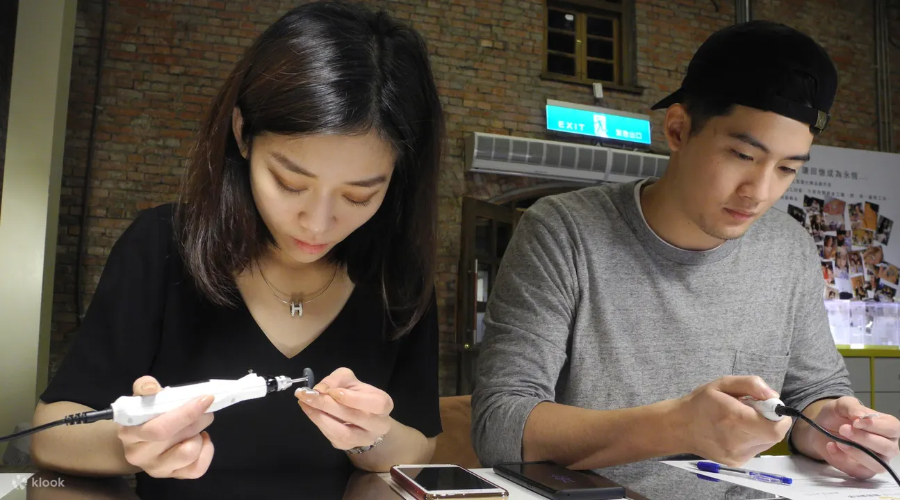 台北｜GIFTIE 全客制化文青银匠银饰手作课程