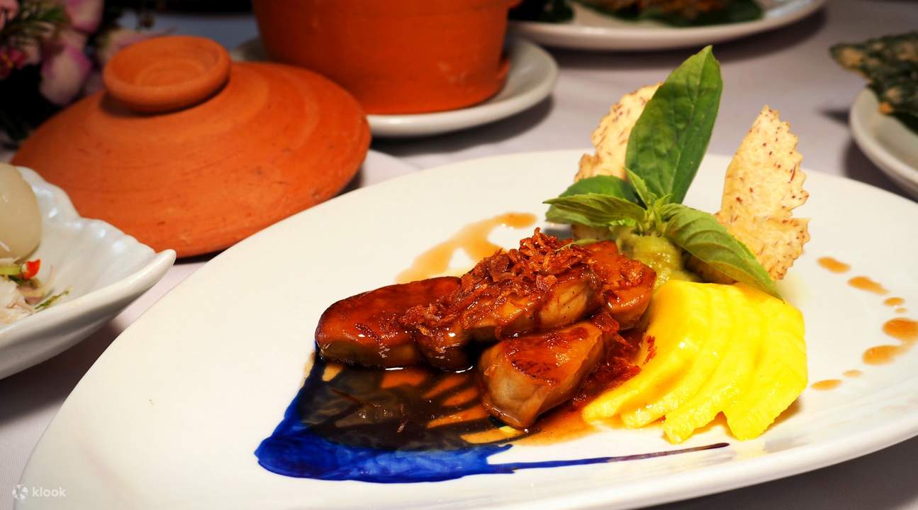 Tamarind Foie Gras di Blue Elephant di Phuket