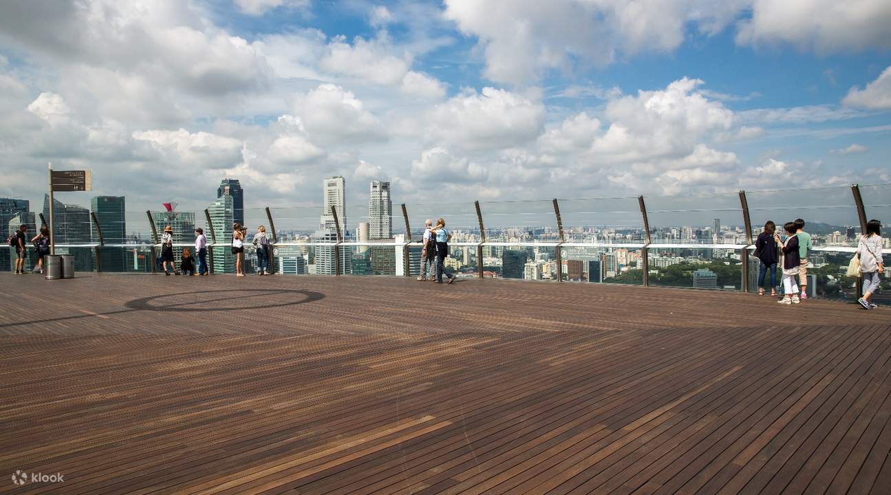 マリーナベイサンズ スカイパーク 展望台入場チケットの割引予約 シンガポール Klook