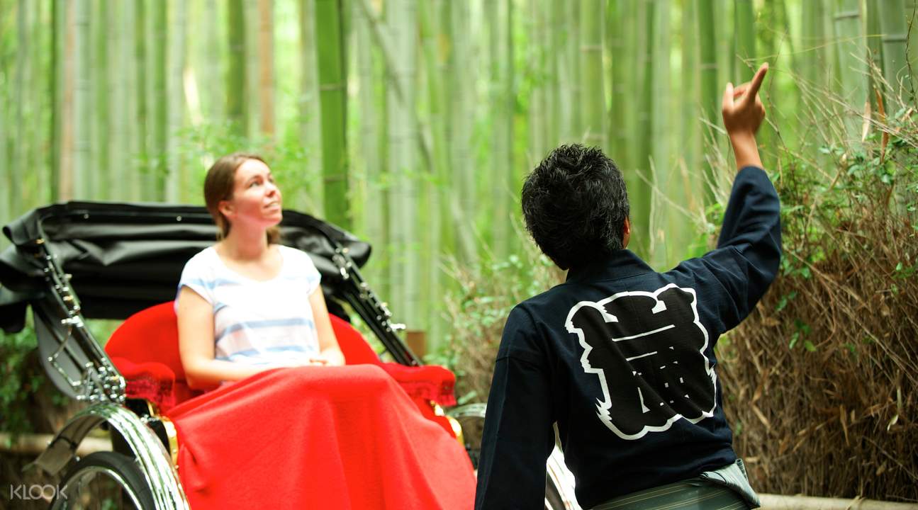 京都嵐山人力車