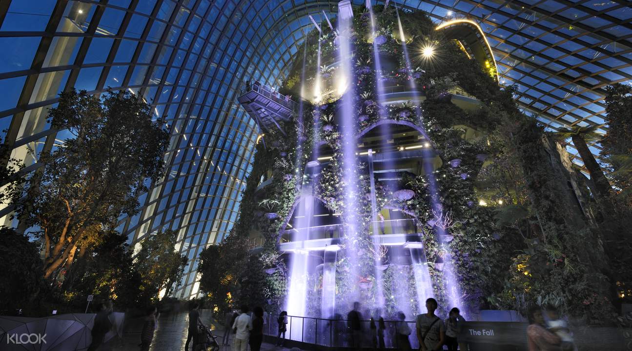 濱海灣花園 夜間