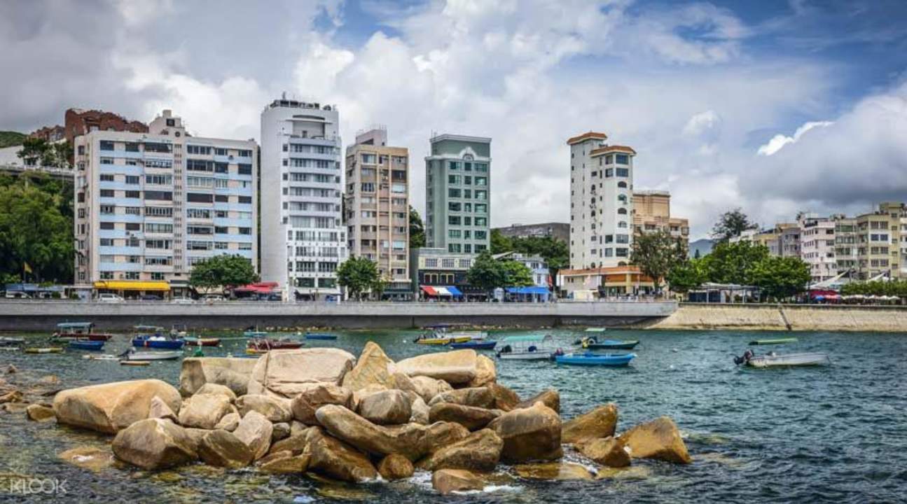 香港張保仔號觀賞兩岸