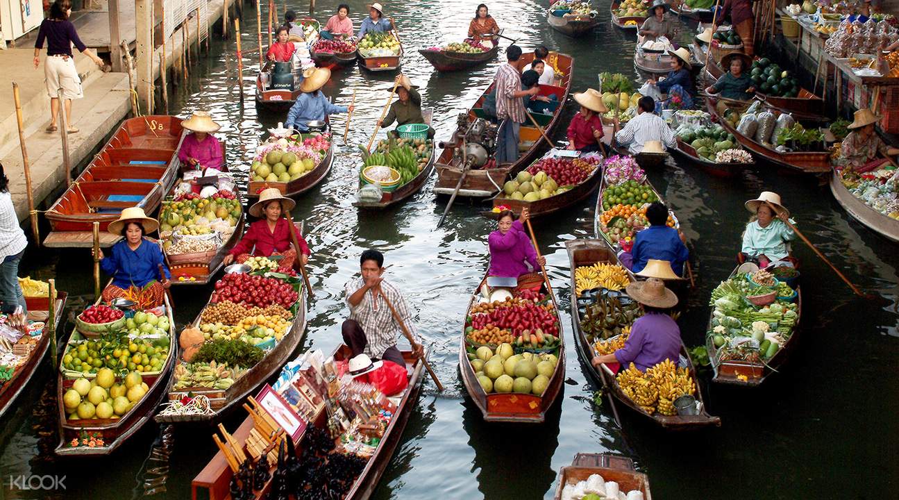 曼谷水上市場