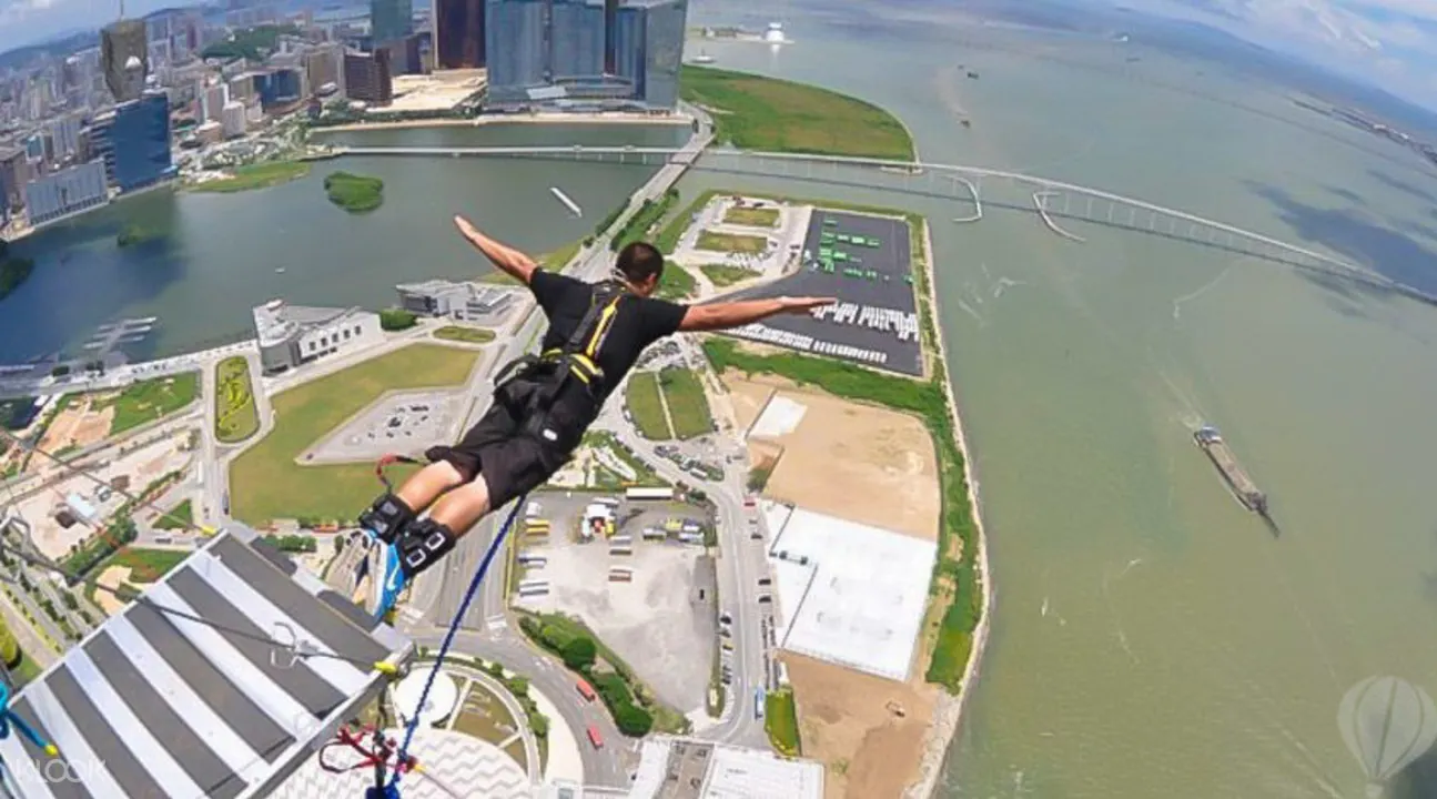 Macau Tower Aj Hackett Bungy Jump Tickets Online Booking Klook