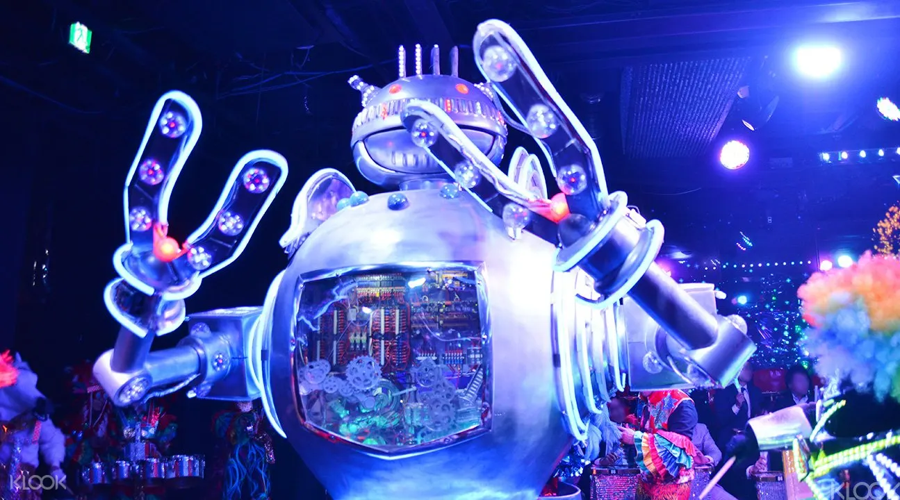 The HighTech show in Shinjuku, Tokyo Robot Restaurant Tickets Klook