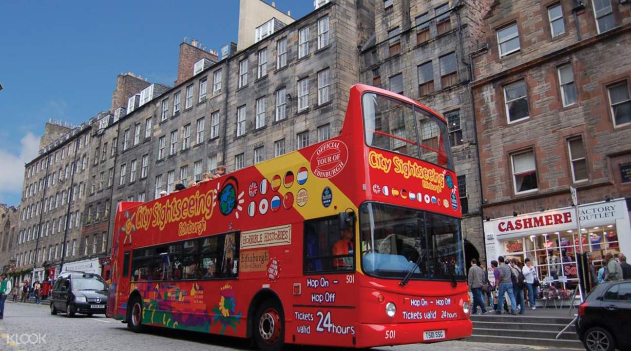 tourist bus edinburgh