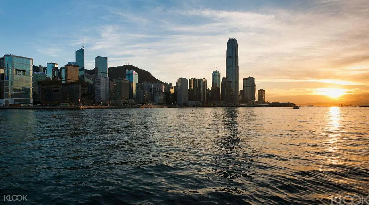 維港日落