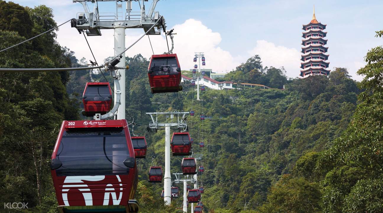 Awana Skyway Gondola Cable Car Qr Code Direct Entry In Genting Highlands Malaysia Klook Singapore