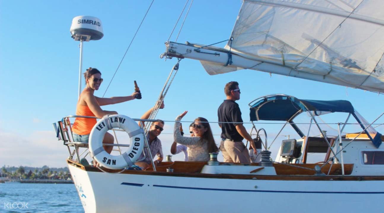 San Diego 2Hour Private Daytime or Sunset Sailing Tour for Groups up