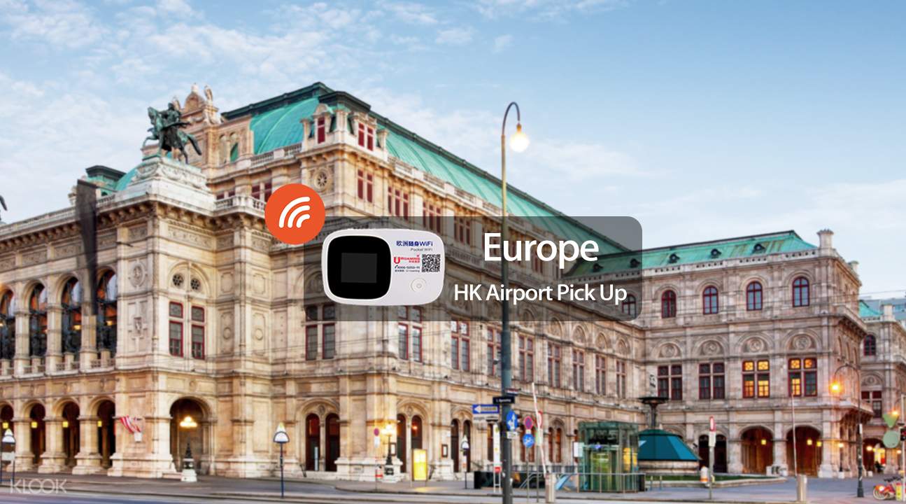 Europe WiFi Device (Hong Kong Pick Up) - Klook