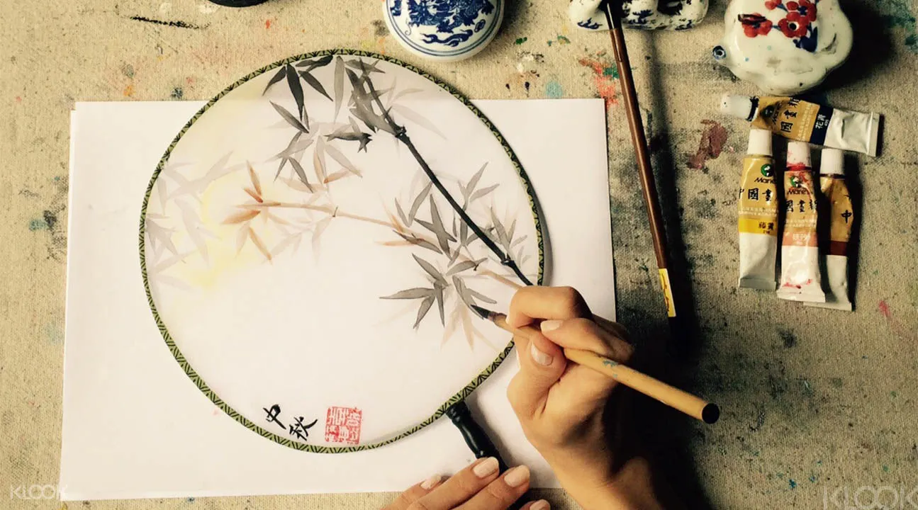 Chinese Fan Painting
