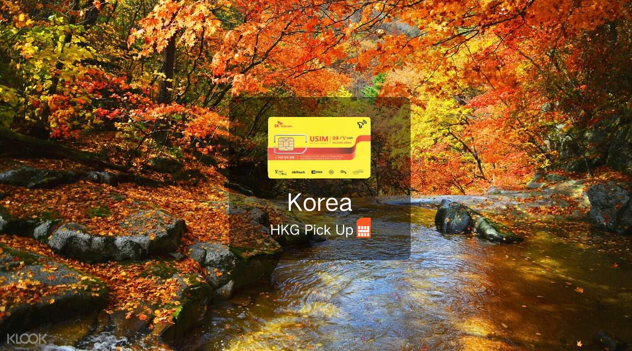 韓國專用3G/4G電話卡