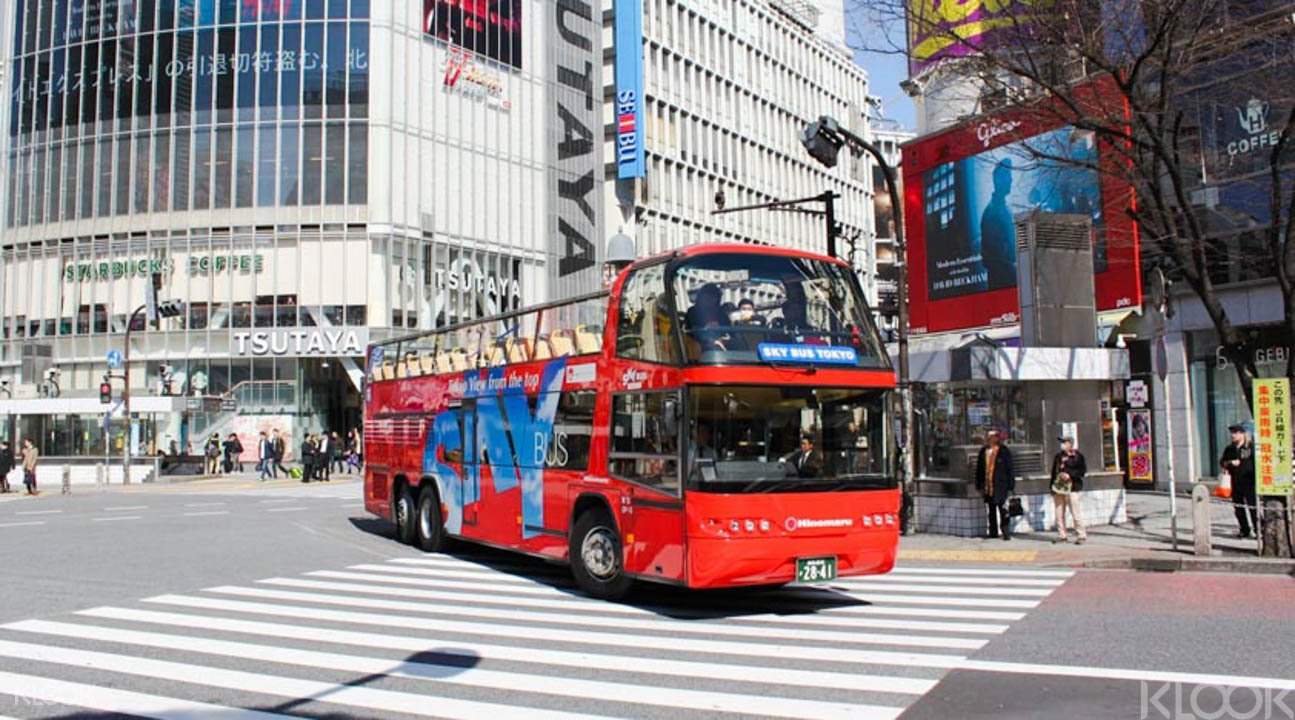 tokyo hop on bus tour