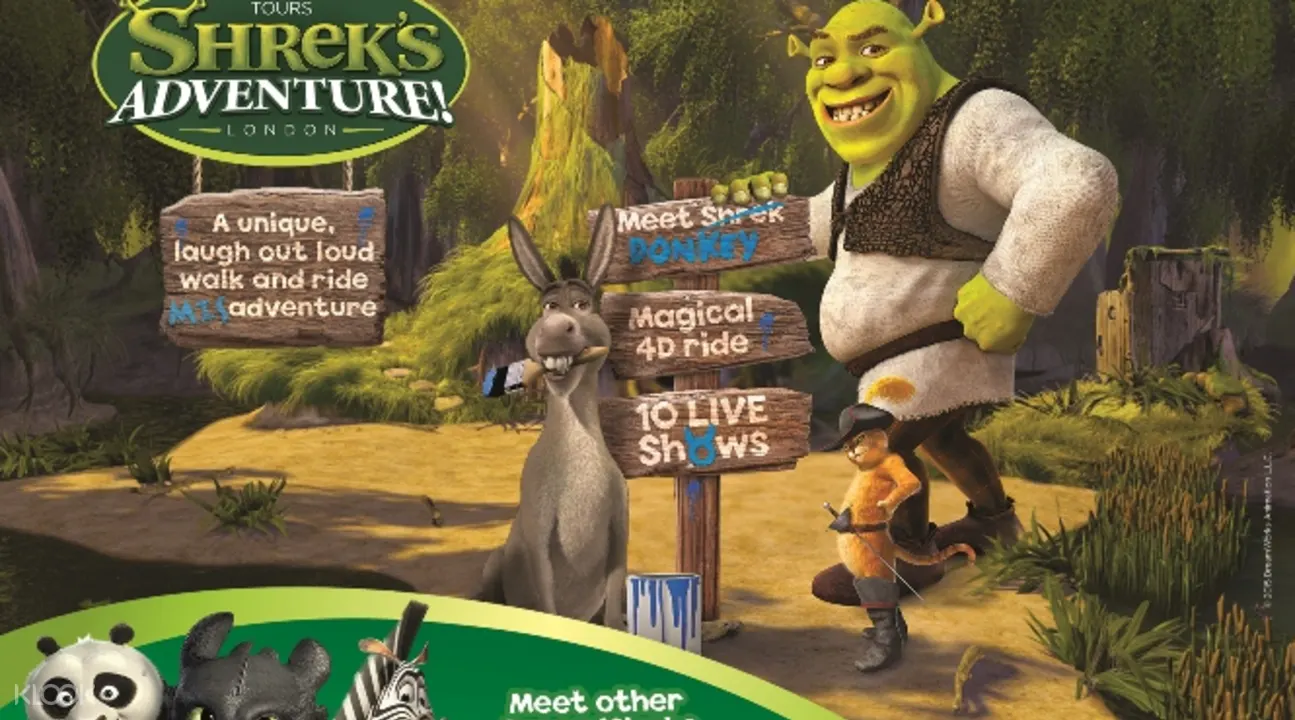 Shrek S Adventure Ticket London Klook Us