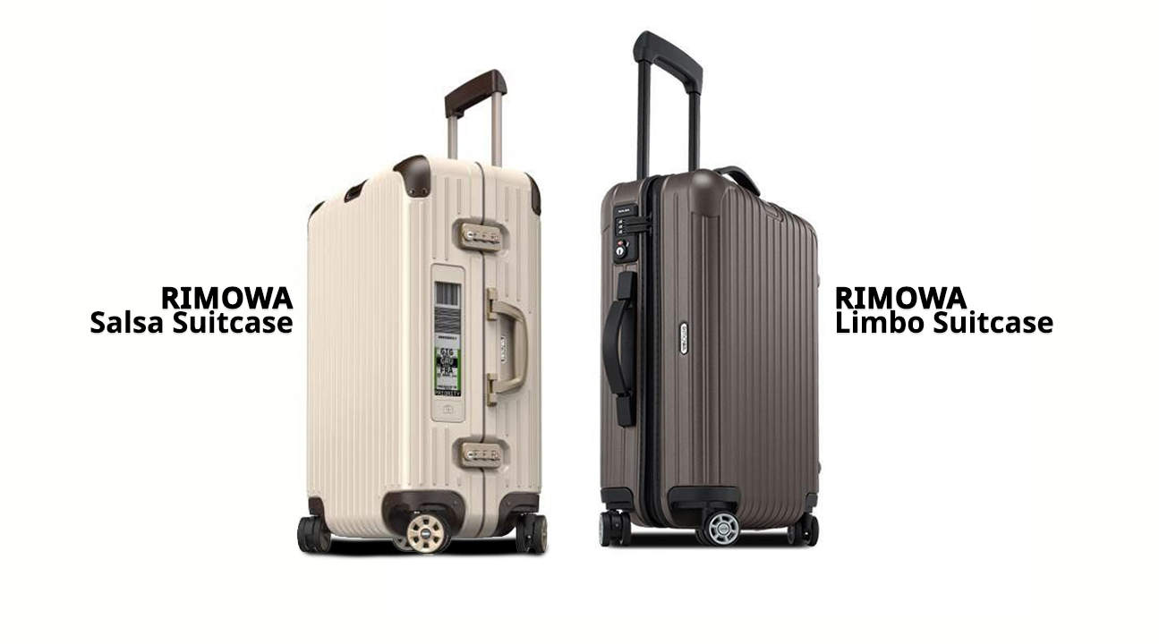 luggage similar to rimowa
