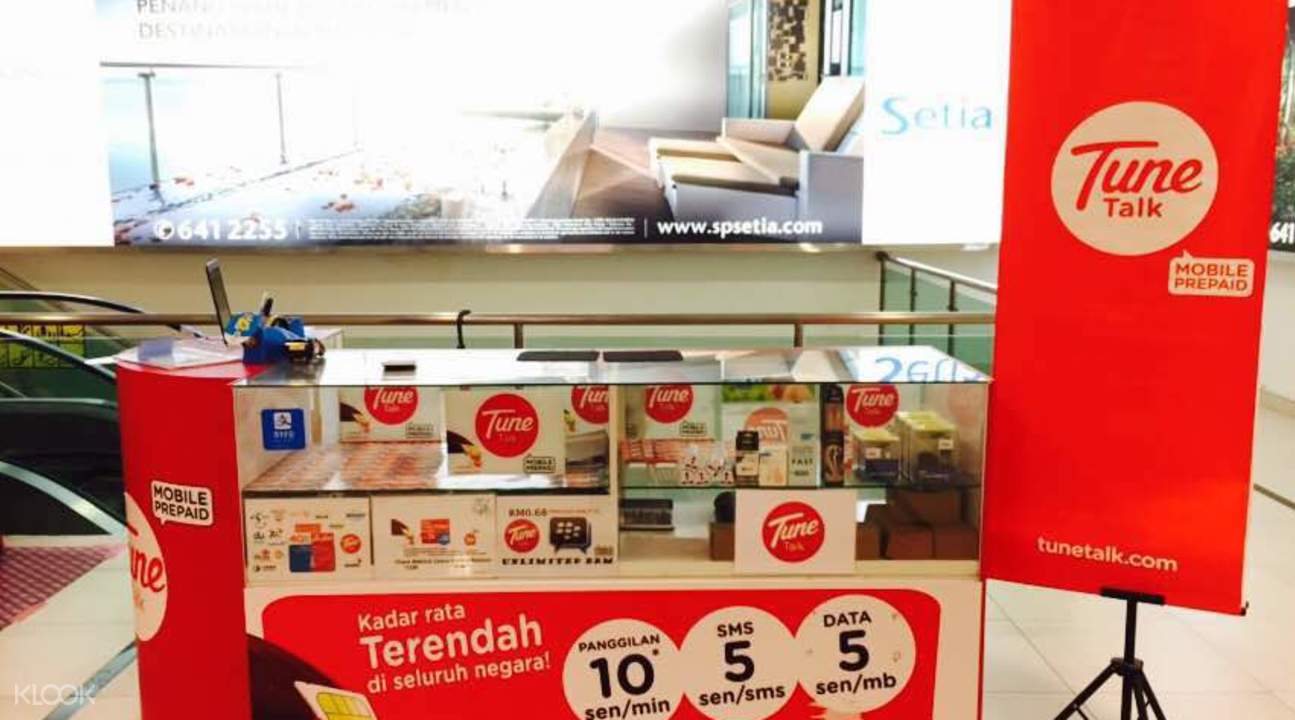 4G SIM Card (Penang Airport Pick Up) for Malaysia Klook