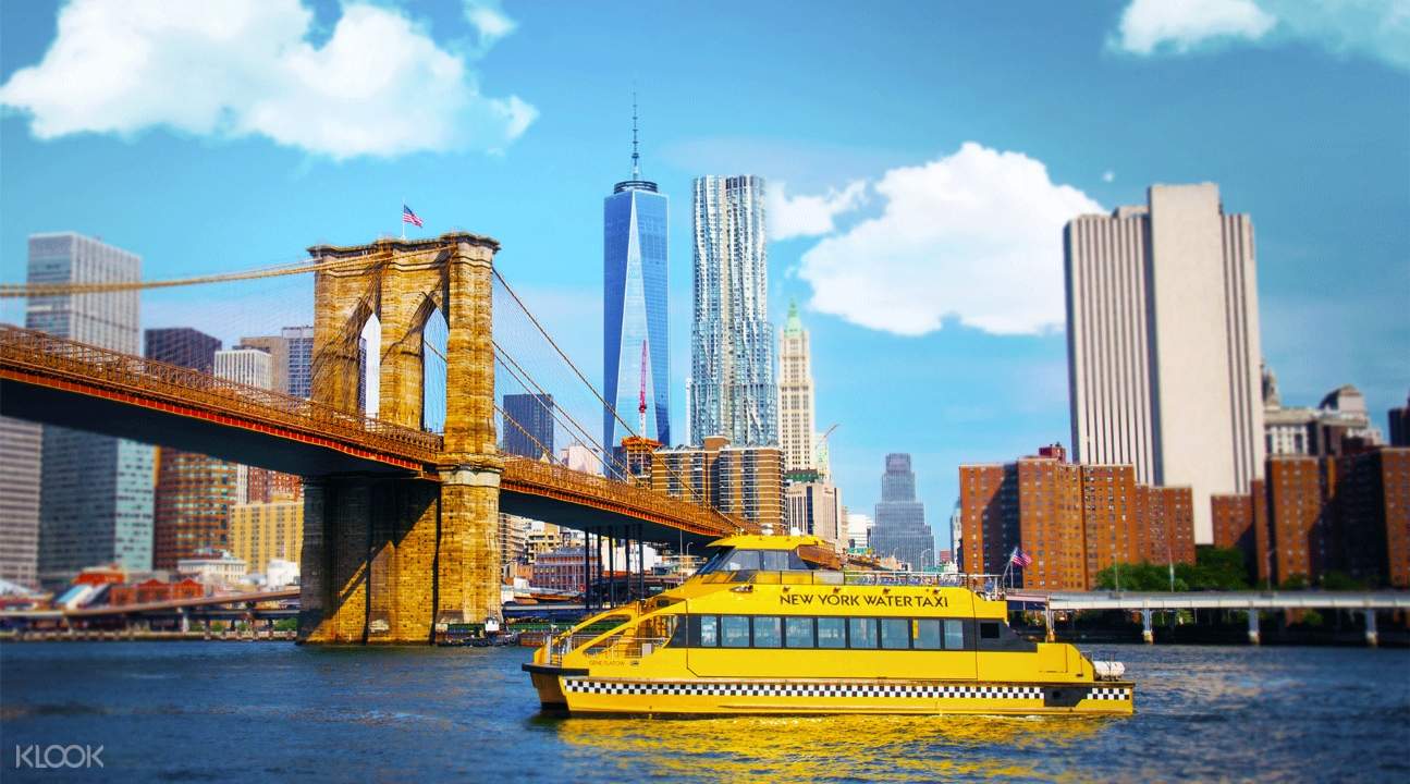 New York Hopon Hopoff Water Taxi (AllDay Access Pass)