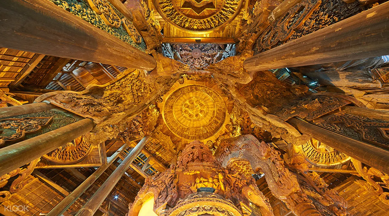 Get Wallpaper The Sanctuary Of Truth In Pattaya Bangkok Free
