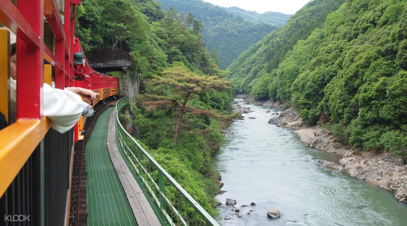 sagano ρομαντικό εισιτήριο τρένων