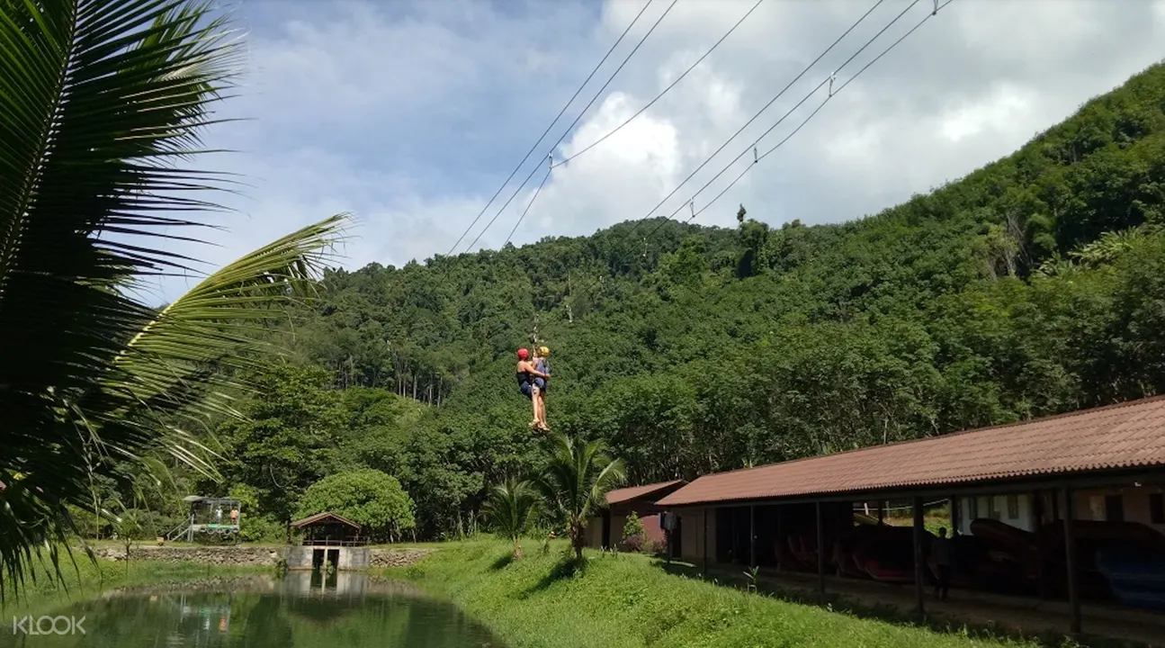 甲米白水河漂流一日遊