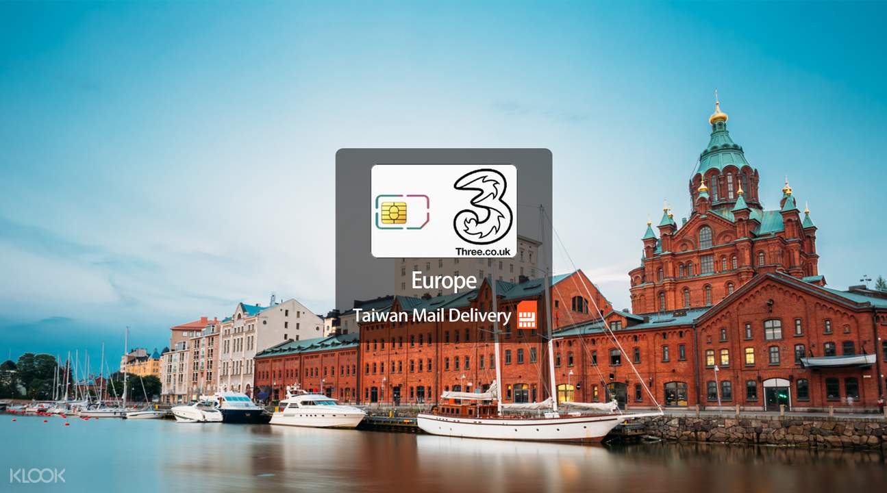 Europe Prepaid SIM Card (Taiwan Home Delivery) - Klook
