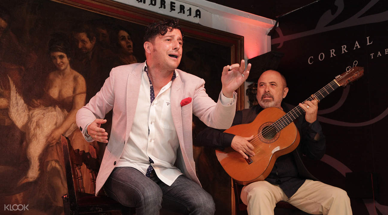 Flamenco Show At Corral De La Moreria Madrid
