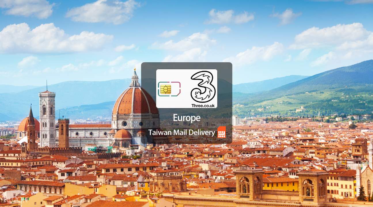 Europe Prepaid SIM Card (Taiwan Home Delivery) - Klook