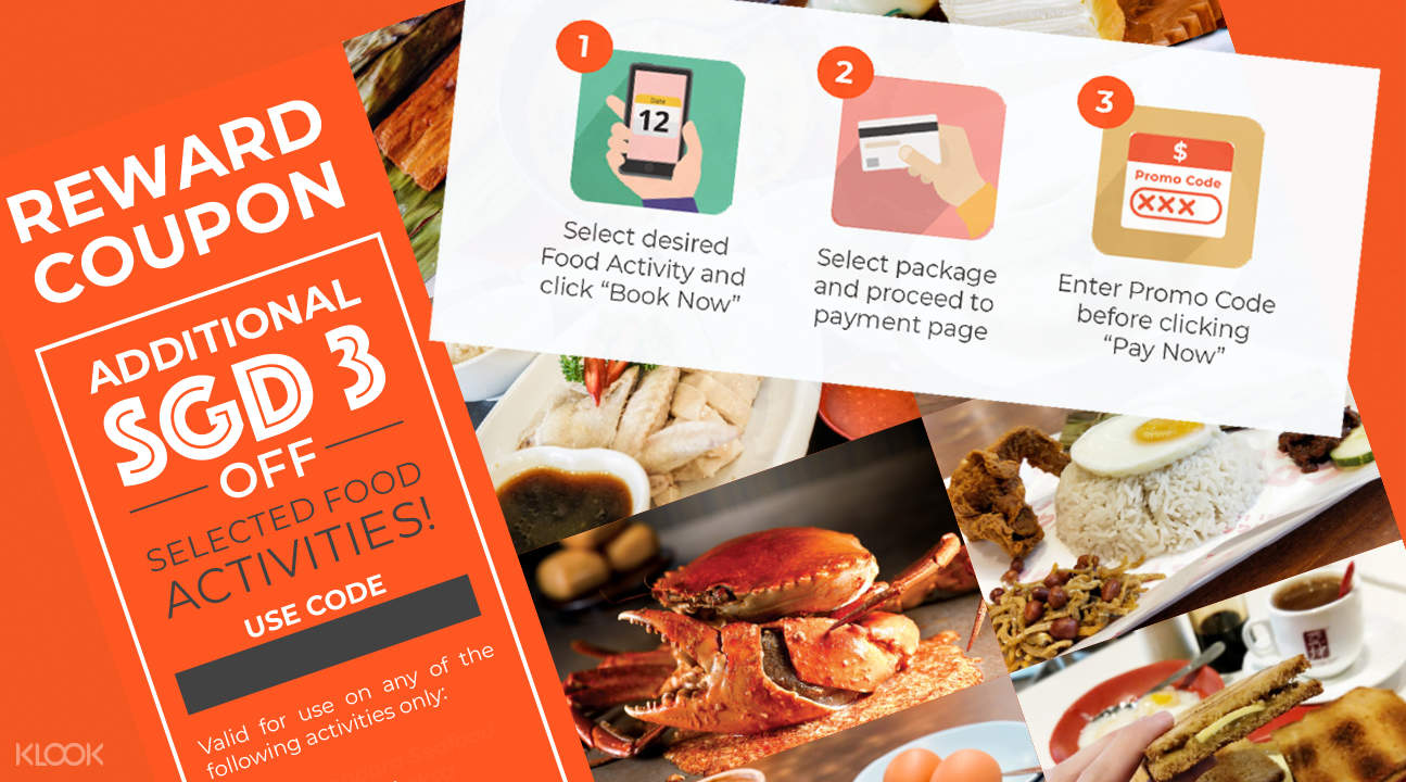 SGD1 Singapore Food Adventure Starter Pack - Klook