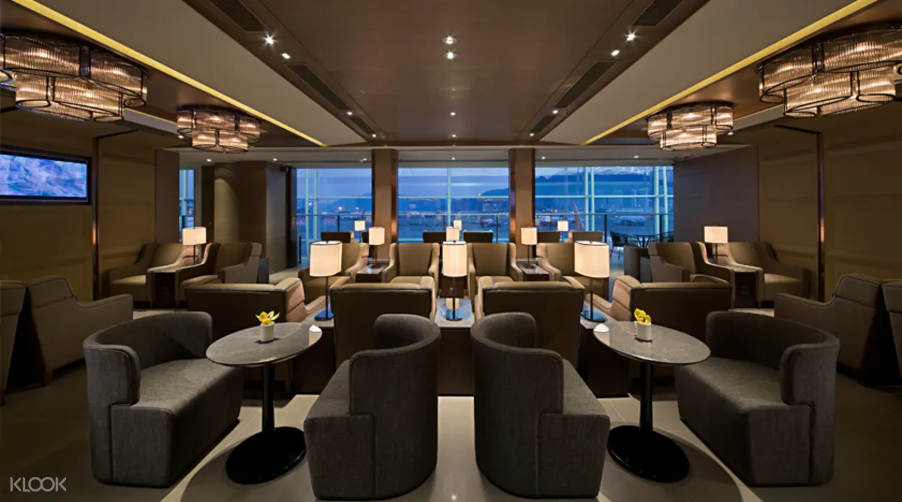 香港机场贵宾室 plaza premium lounge提供 klook客路中国