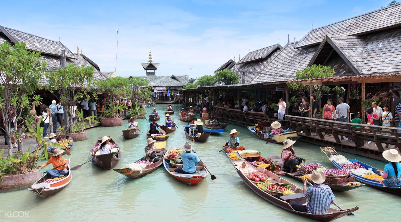 Kết quả hình ảnh cho Pattaya Floating Market