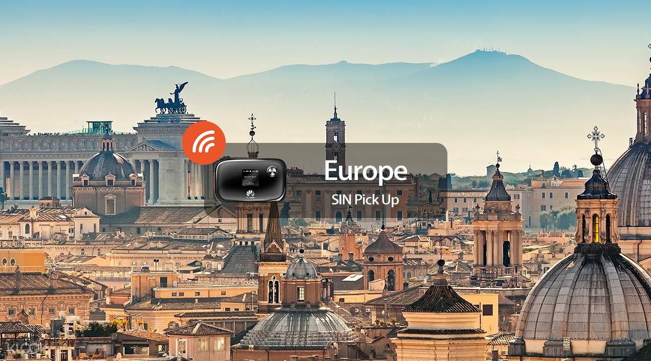 4G WiFi (SG Pick Up) for Europe - Klook