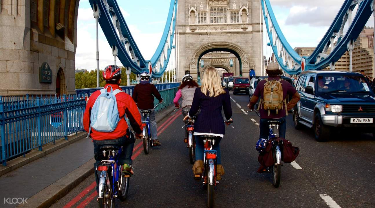classic london landmarks bicycle tour