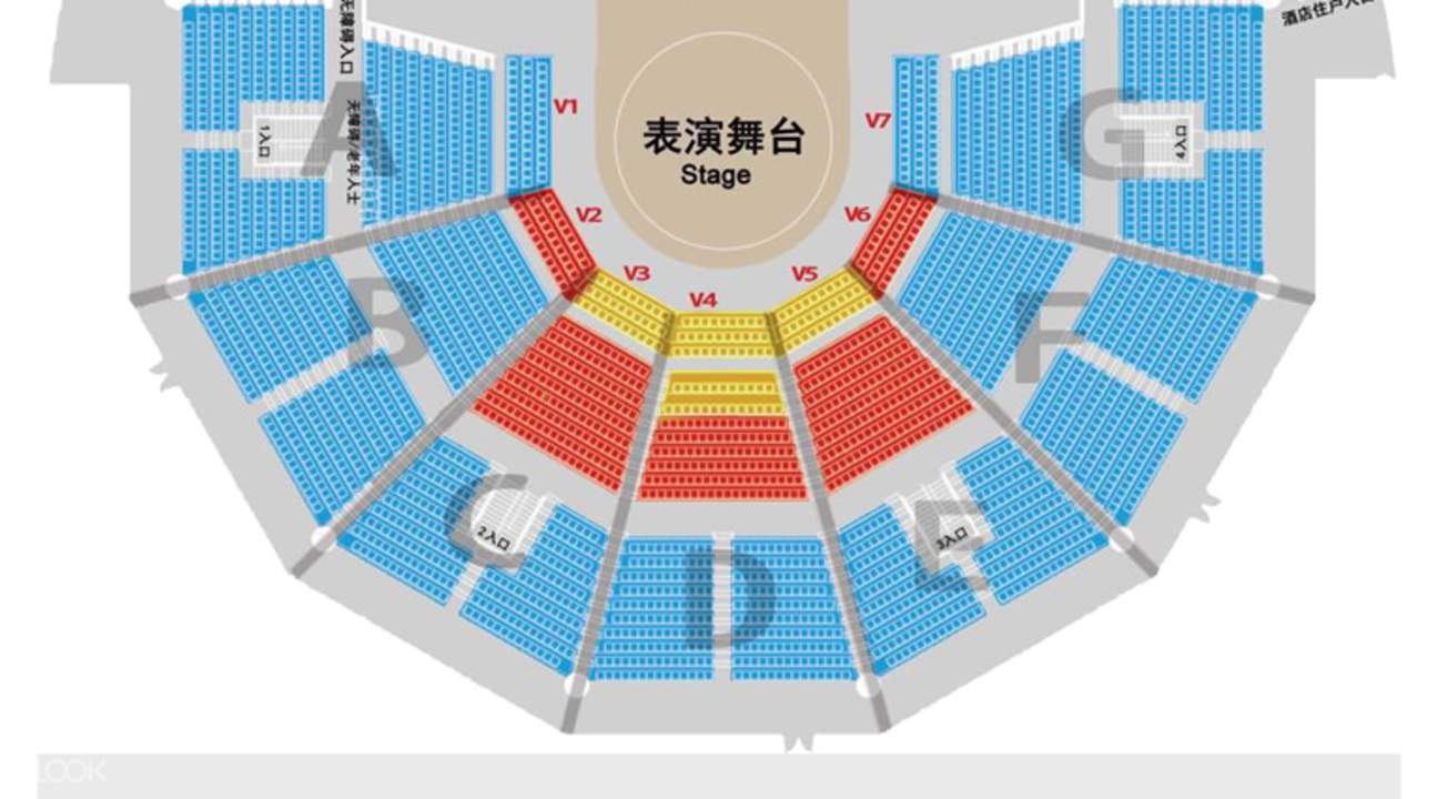 珠海长隆横琴岛剧院座位
