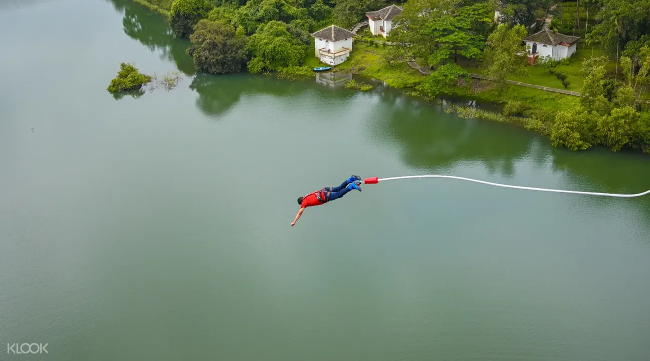 Bungee Jumping Experience In Goa Jumpin heights is one of the most popular names for bungee jumping in india. inr