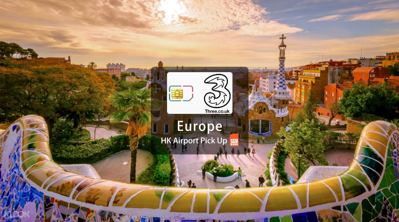 Europe Prepaid SIM Card (Hong Kong Airport Pick Up) - Klook