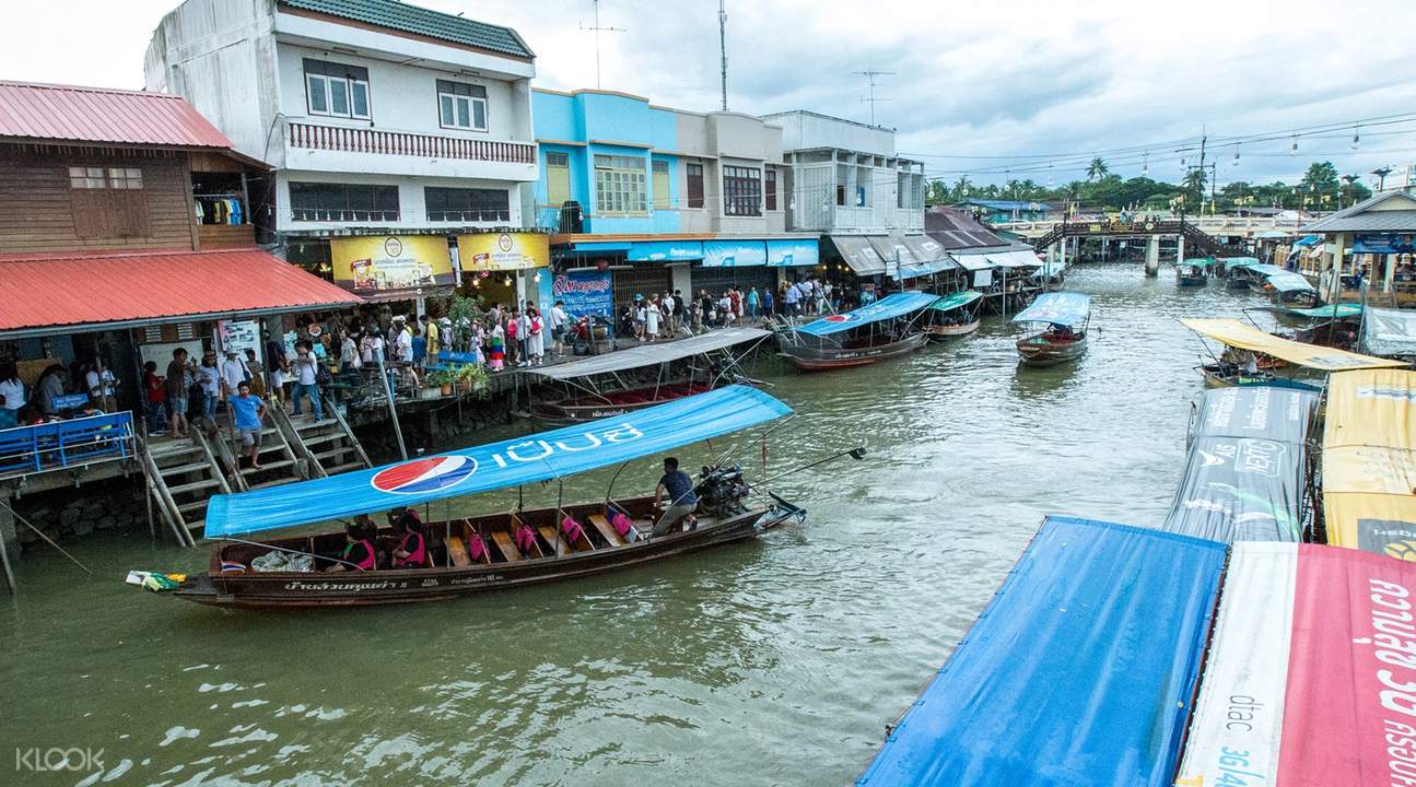 Amphawa Floating Market Half Day Trip By Ak From Bangkok Thailand