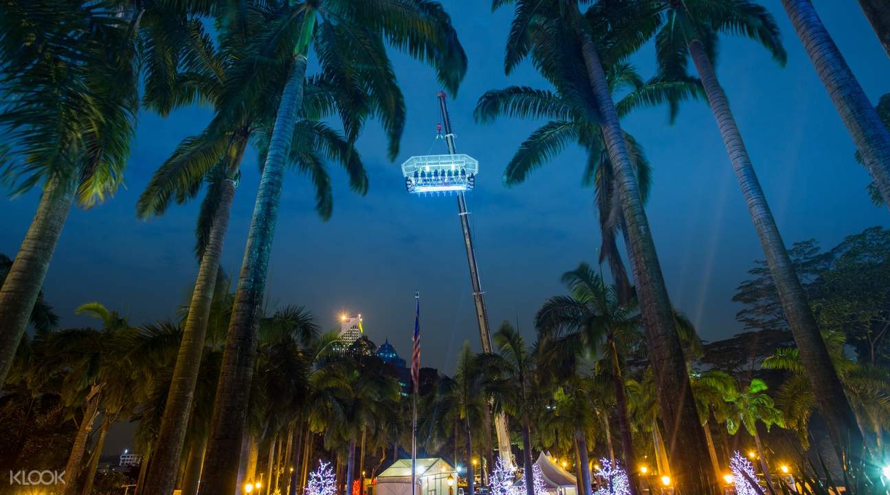 Dinner In The Sky in Kuala Lumpur, Malaysia