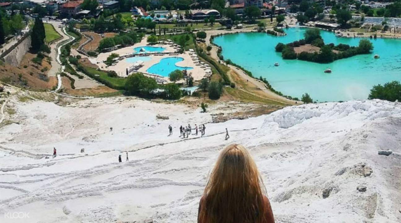 Pamukkale Day Tour Dari Antalya Hierapolis Denizli Cleopatra S Pool Dan Masih Banyak Lagi