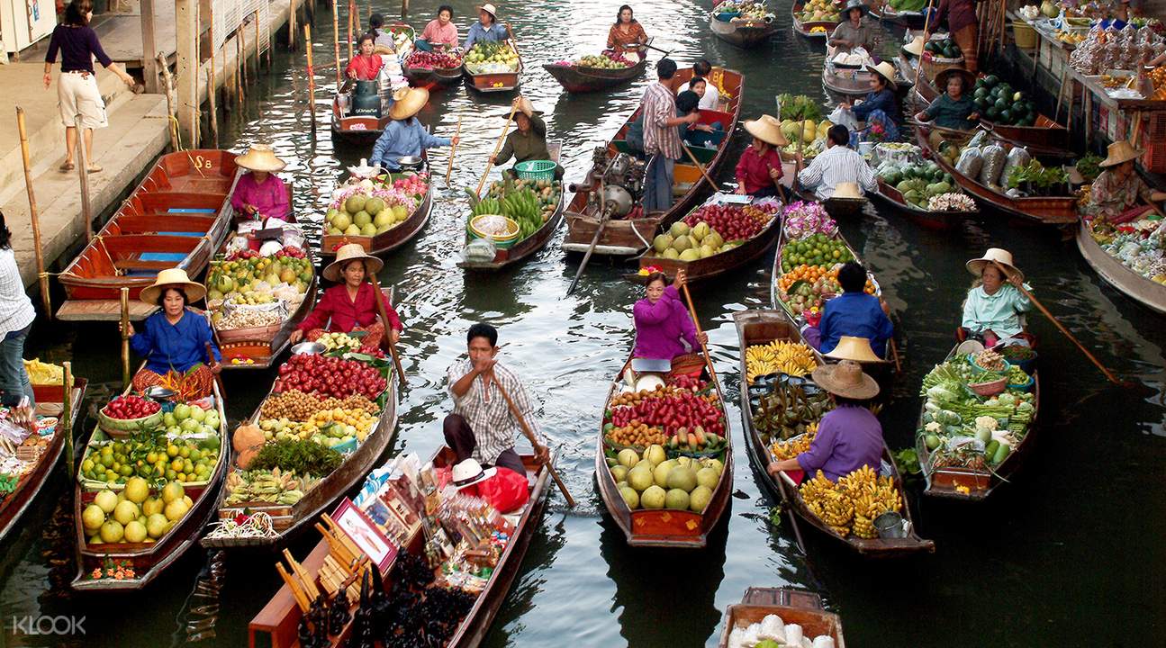 vana nava waterpark & floating market custom tour from bangkok