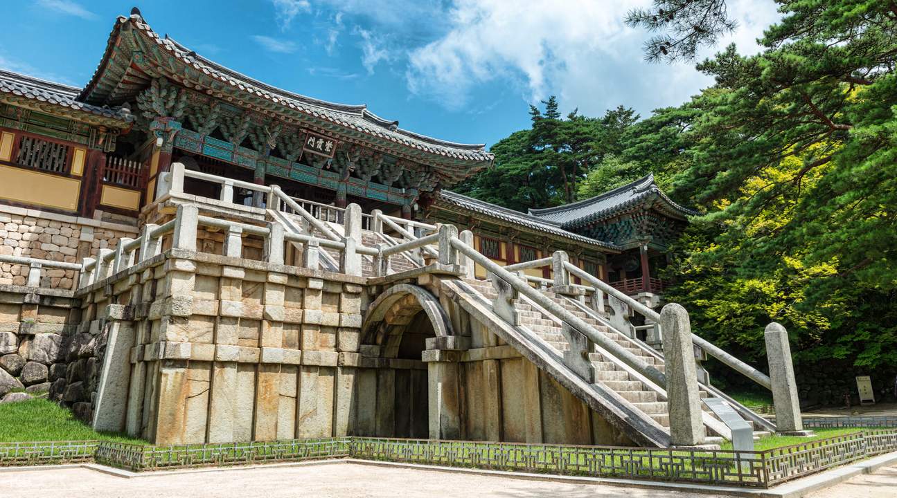 生活達人: KLOOK客路-韓國自由行-慶州旅遊-帶您遊覽古都慶州-一日遊-慶州佛國寺,新羅時代的佛教古寺,韓國佛教文化