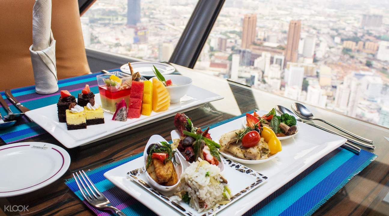 Afternoon Tea at Atmosphere 360 in Kuala Lumpur