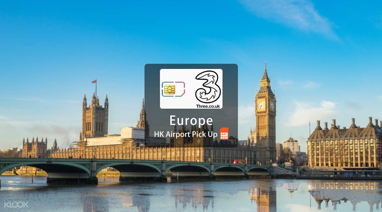 Europe Prepaid SIM Card (Hong Kong Airport Pick Up) - Klook