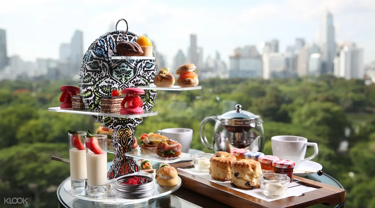 曼谷索菲特酒店MIXO酒吧下午茶體驗